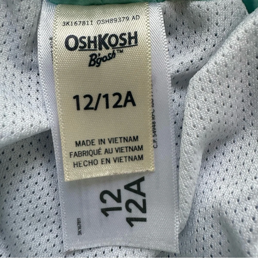 OshKosh B'gosh Boys Board Short Swim Trunk with Beach Print Size 12